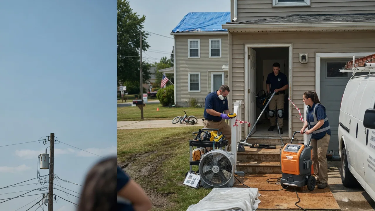 Water Damage Repair in Clarks Summit, PA near me